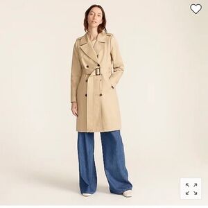 J. Crew Beige Trench Coat